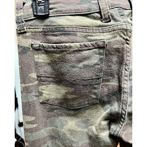 Lucky Brand Womens Jeans 2/26 Charlie Skinny Camo Pants 29” Inseam Stretch Denim - Picture 15 of 16